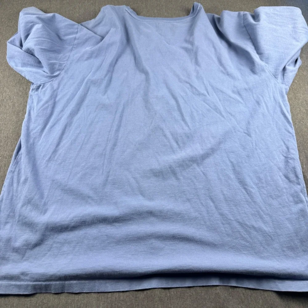 Polo Ralph Lauren Mens XL Long Sleeve Pocket T-Shirt Blue Cotton Pony Logo